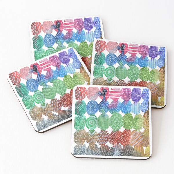 Item preview, Oblates of Color in Mixed Technique designed and sold by joynest-design.