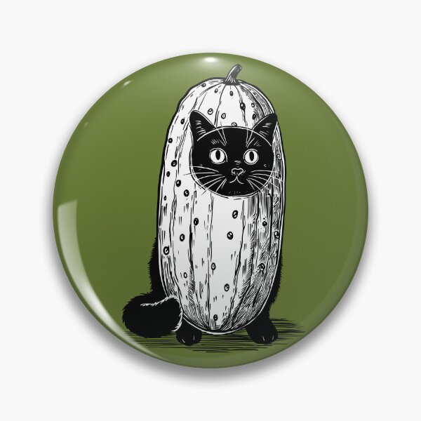 Item preview, Kitty in a Pickle Costume designed and sold by KilkennyCat Art.