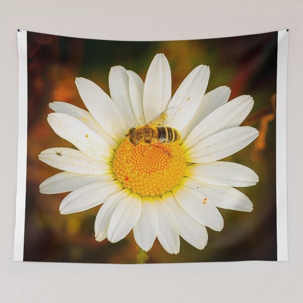 Item preview, Bee And Fly Share A Flower designed and sold by henrytangphotos.