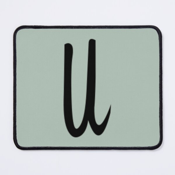 Item preview, Cutesy Calligraphy U designed and sold by Meg-Hoyt.
