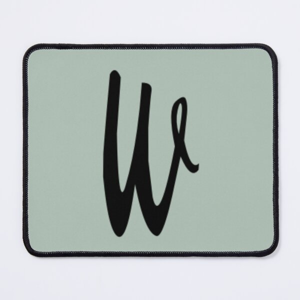 Item preview, Cutesy Calligraphy W designed and sold by Meg-Hoyt.
