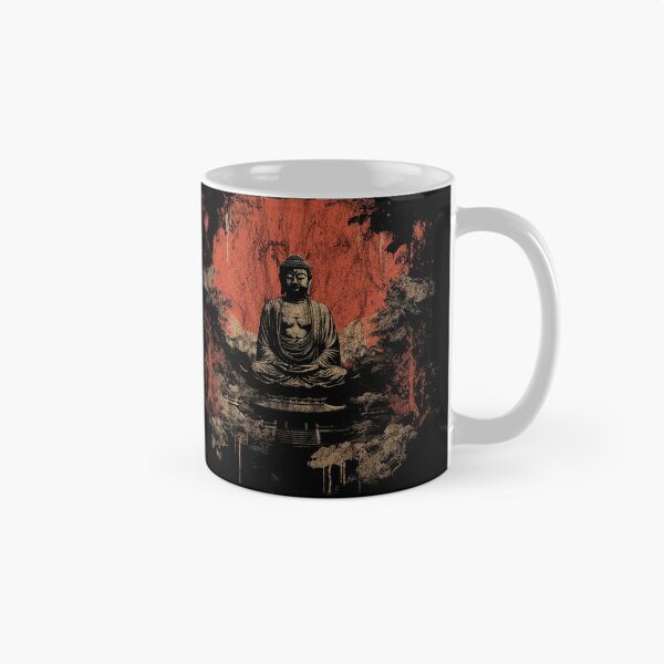 Item preview, The Great Buddha - Distressed Vintage Street Art Landmarks designed and sold by GVRDesign.
