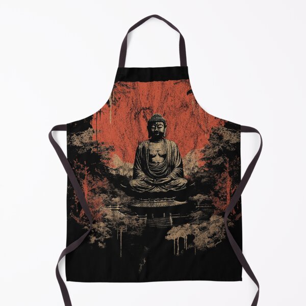 Item preview, The Great Buddha - Distressed Vintage Street Art Landmarks designed and sold by GVRDesign.