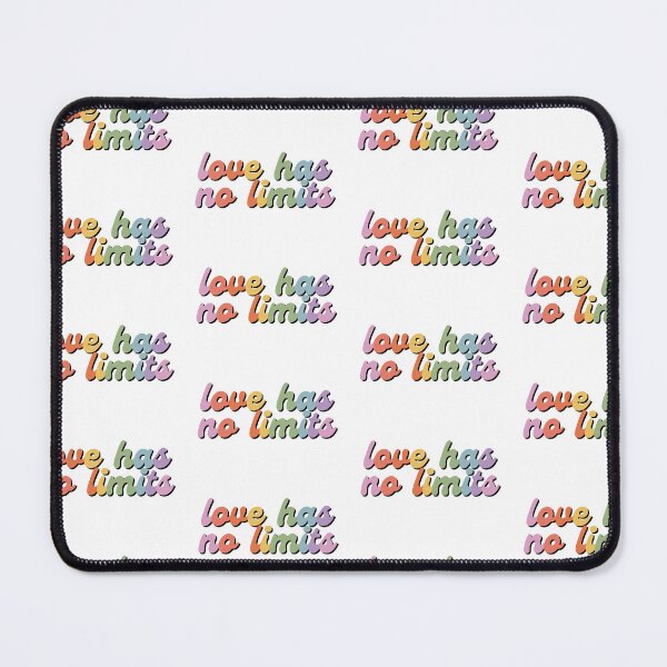 Item preview, Love Has No Limits Pride LGBTQ+ Queer Love designed and sold by Katelyn Thomson.