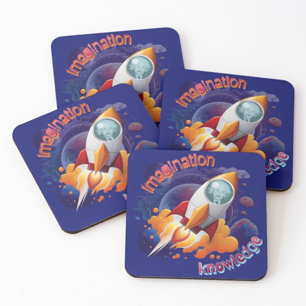 Item preview, Einstein: Imagination > Knowledge designed and sold by milesromney.