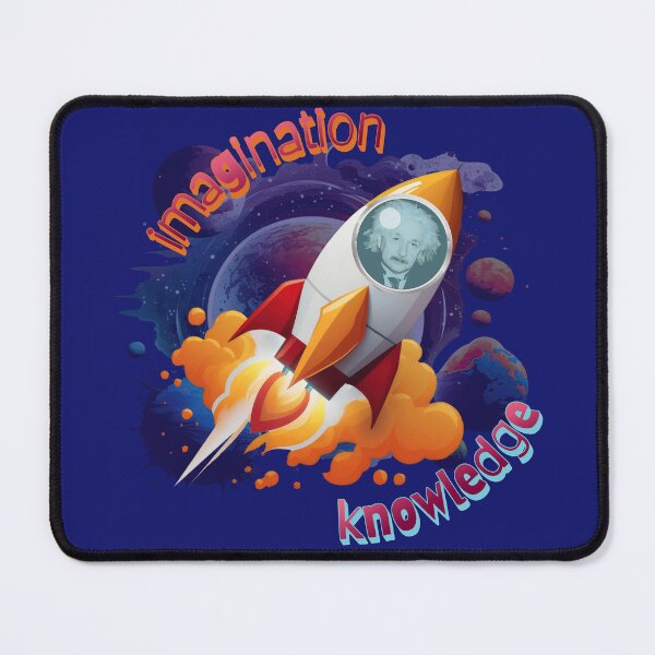 Item preview, Einstein: Imagination > Knowledge designed and sold by milesromney.