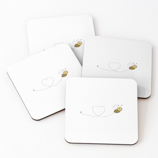 Item preview, Cute Bee Love Heart designed and sold by sorryimbusy.