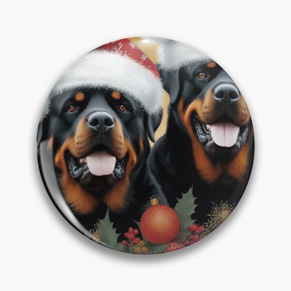 Item preview, Rottweiler Christmas aiartist  designed and sold by Freedomink.