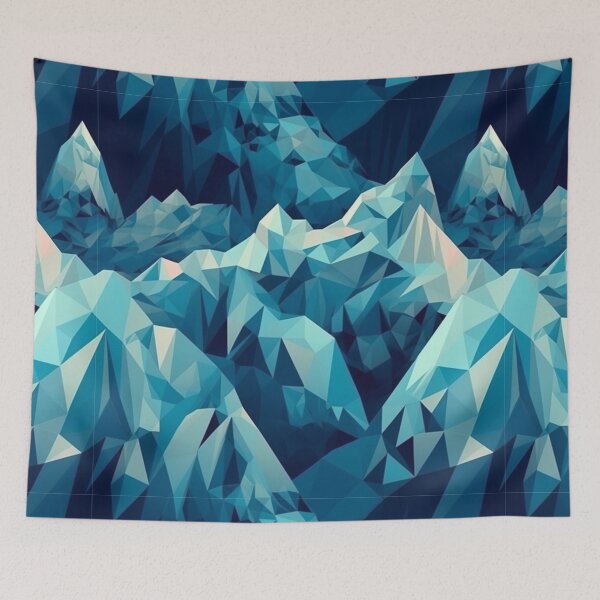 Item preview, Arctic Circle Ice Cap Digital Pattern designed and sold by zolarche.
