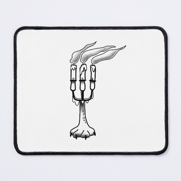 Item preview, Witchcore Boho Tattoo Claw candelabra  designed and sold by jazzydevil.