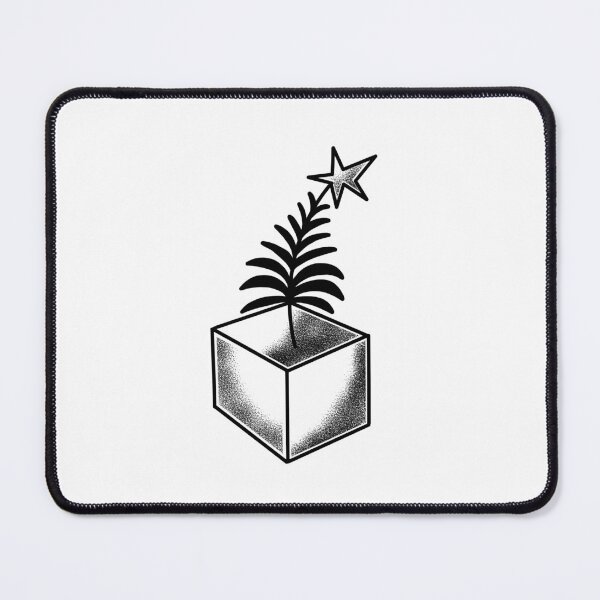 Item preview, Witchcore Boho Tattoo Christmas tree in a box designed and sold by jazzydevil.