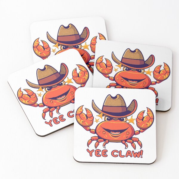 Item preview, Cute Cowboy Crab 'Yee Claw' meme Essential T-shirt design  designed and sold by lemamis.