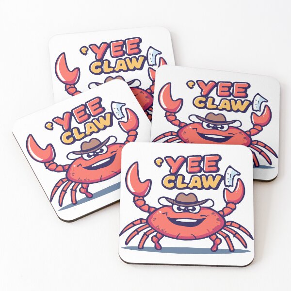 Item preview, Yee Claw cowboy!! Saddle up little crab yee haw meme T-shirt designed and sold by lemamis.