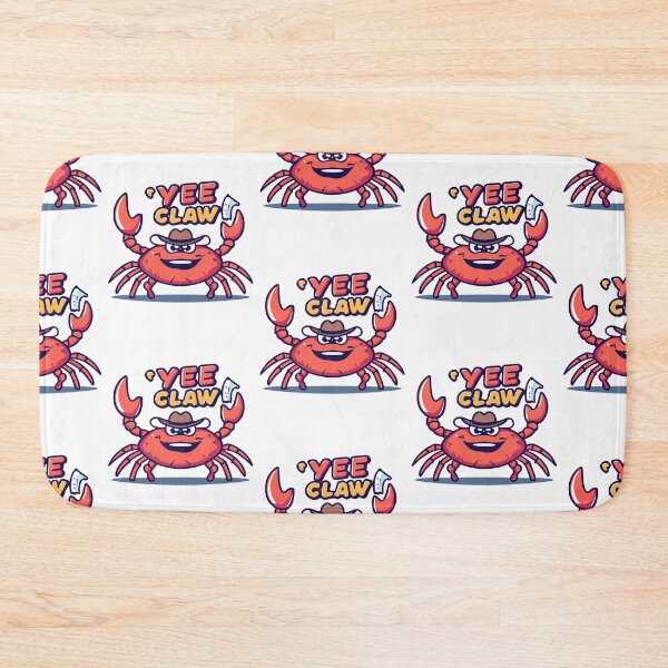 Item preview, Yee Claw cowboy!! Saddle up little crab yee haw meme T-shirt designed and sold by lemamis.