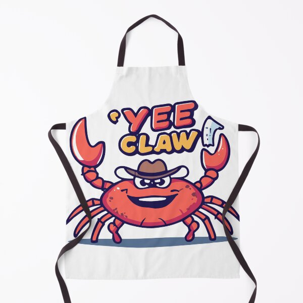 Item preview, Yee Claw cowboy!! Saddle up little crab yee haw meme T-shirt designed and sold by lemamis.