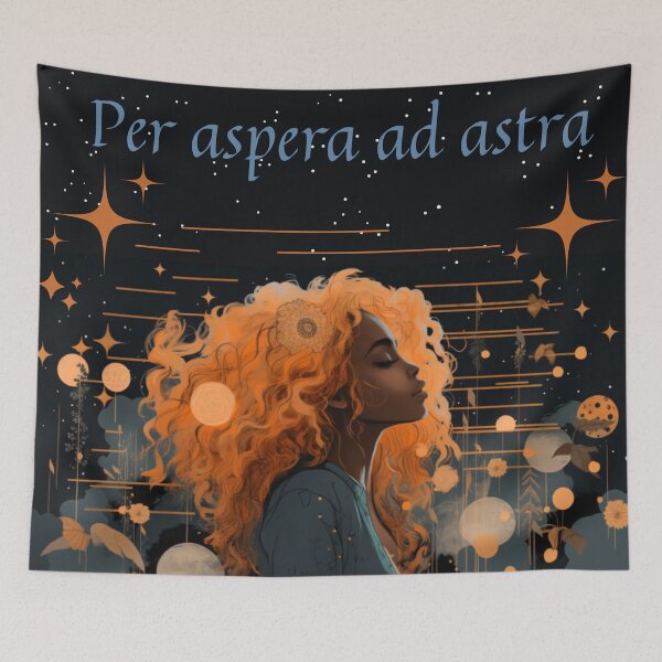 Item preview, PER ASPERA AD ASTRA  designed and sold by Sisy04.