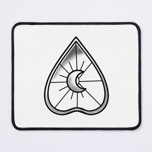 Item preview, Witchcore Boho Tattoo Ouija Weegee board pointer moon designed and sold by jazzydevil.
