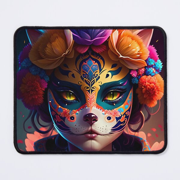 Item preview, Cat catrina day of the dead designed and sold by frikinasty.