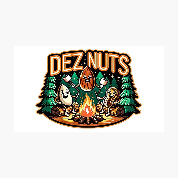Item preview, Deez Nuts Funny Artwork - Hilarious Graphic Design designed and sold by The-Library.