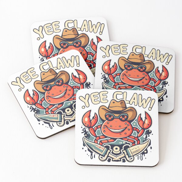 Item preview, Yee Claw! Cowboy crab funny meme - gift idea T-Shirt designed and sold by lemamis.