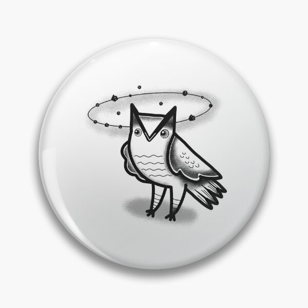 Item preview, Witchcore Boho Tattoo Owl in the universe designed and sold by jazzydevil.