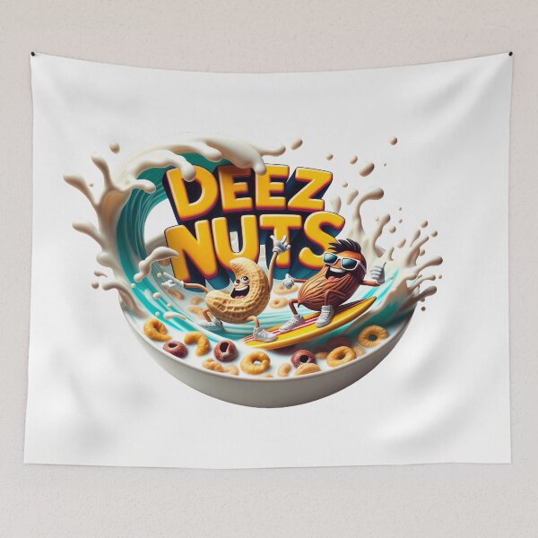 Item preview, Deez Nuts Funny Artwork - Hilarious Graphic Design designed and sold by The-Library.