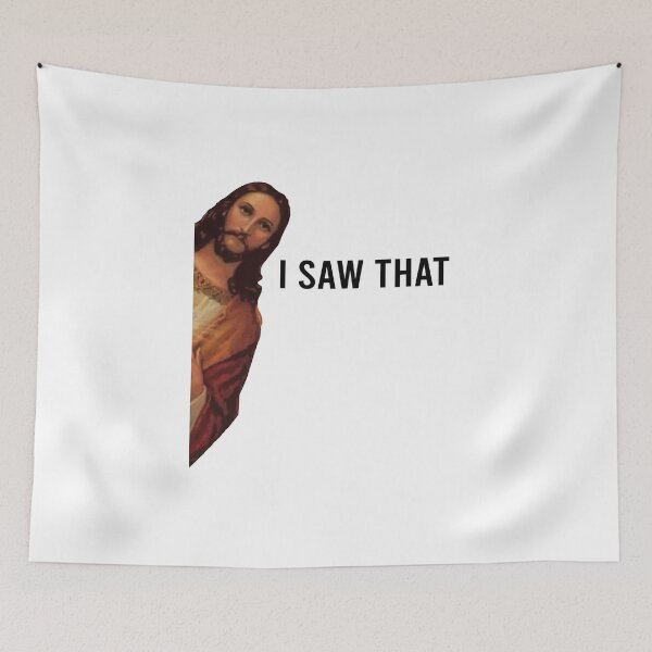 Item preview, jesus i saw that meme reaction designed and sold by DES1GN1T.