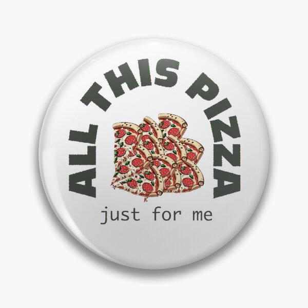 Item preview, All this pizza, just for me! designed and sold by Rosadraws.