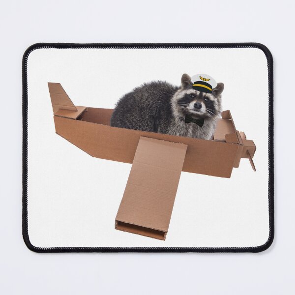 Item preview, Raccoon Pilot designed and sold by BeauBop.
