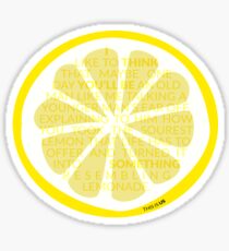 Something Resembling Lemonade Sticker
