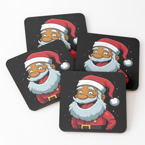 Item preview, African Santa, Delightful Dance designed and sold by ai1art.