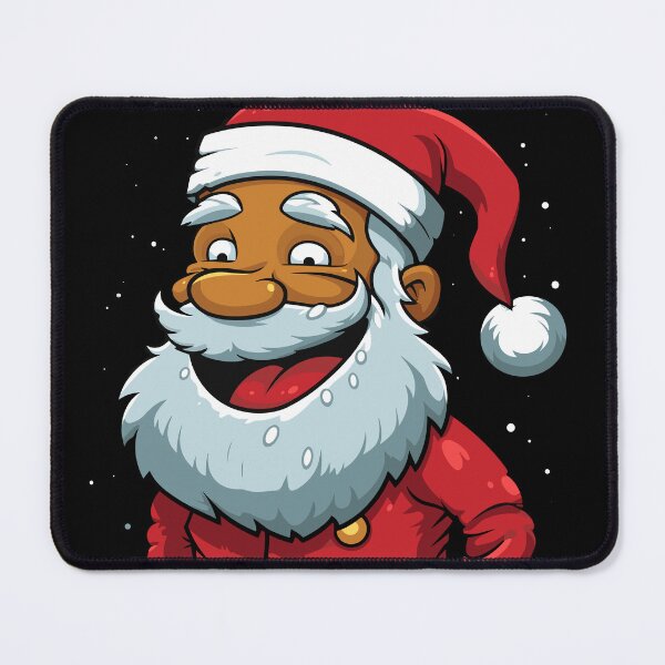 Item preview, African Santa, Delightful Dance designed and sold by ai1art.