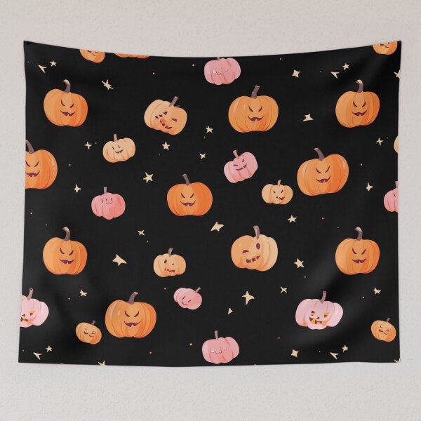 Item preview, Halloween Pattern Pumpkins designed and sold by Trendjoy.
