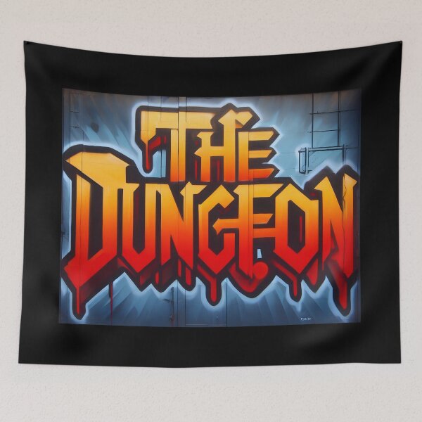 Artikelvorschau, DER DUNGEON-SCHILD-AUFKLEBER entworfen und verkauft von carlarmes.