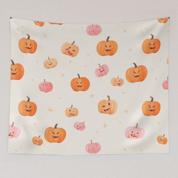 Item preview, Halloween Pattern Pumpkins designed and sold by Trendjoy.