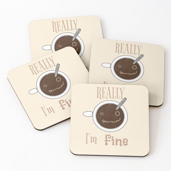 Item preview, Really I'm Fine  designed and sold by JaygiesDesign.