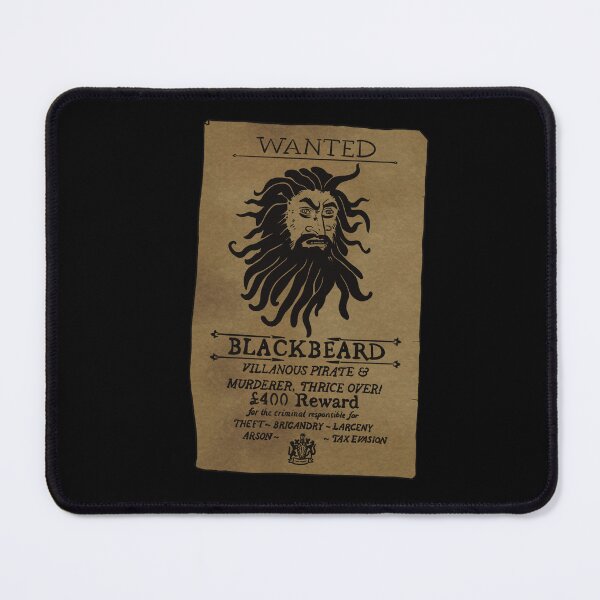 Item preview, Blackbeard Wanted Poster (Our Flag Means Death) designed and sold by daniasdesigns.