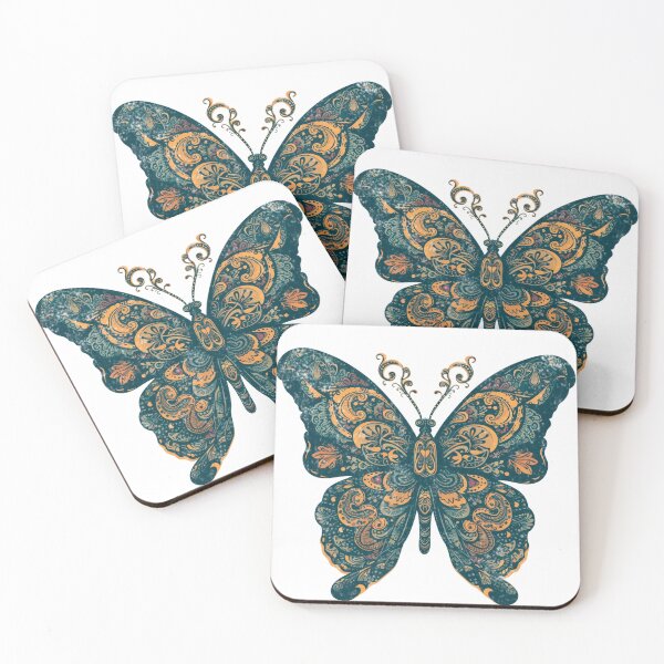 Item preview, Vintage Boho Butterfly designed and sold by GirlGlowGraphic.