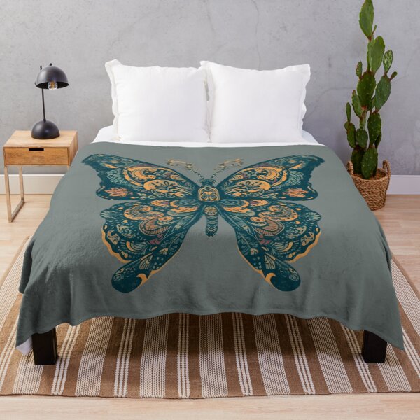 Item preview, Vintage Boho Butterfly designed and sold by GirlGlowGraphic.