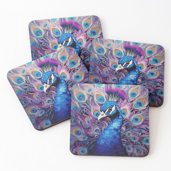 Item preview, Handsome Peacock designed and sold by Elisabeth Lucas.