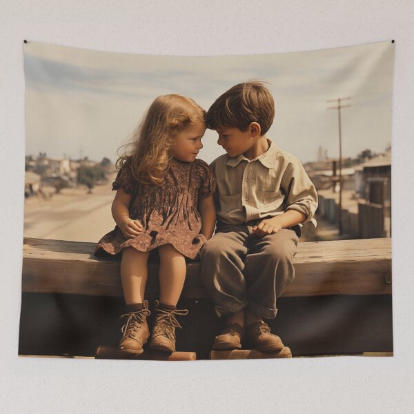Item preview, Girl And Boy - Friends Forever #1 designed and sold by SteadyRolling.