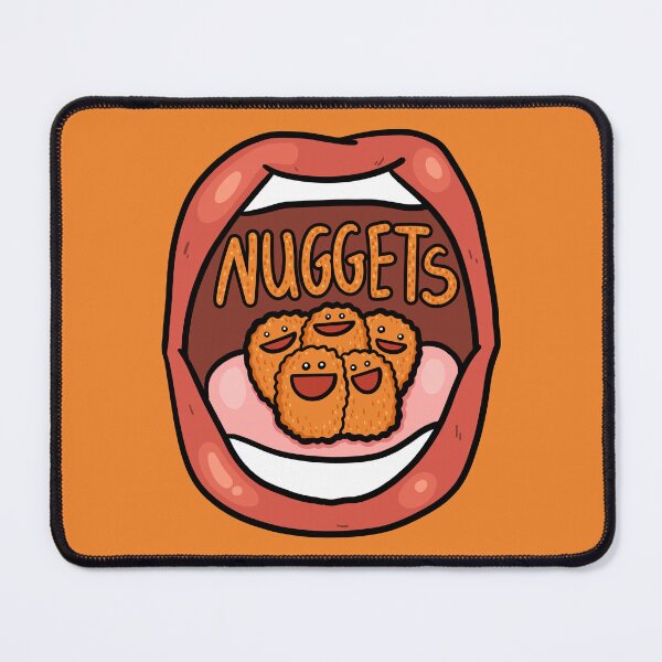 Item preview, Fast Food Lover, Chicken nuggets in your mouth designed and sold by bubboboon.