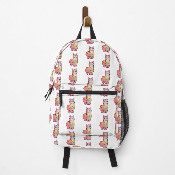 Item preview, Rainbow Sherbet Llama designed and sold by Carie Kosobuski.