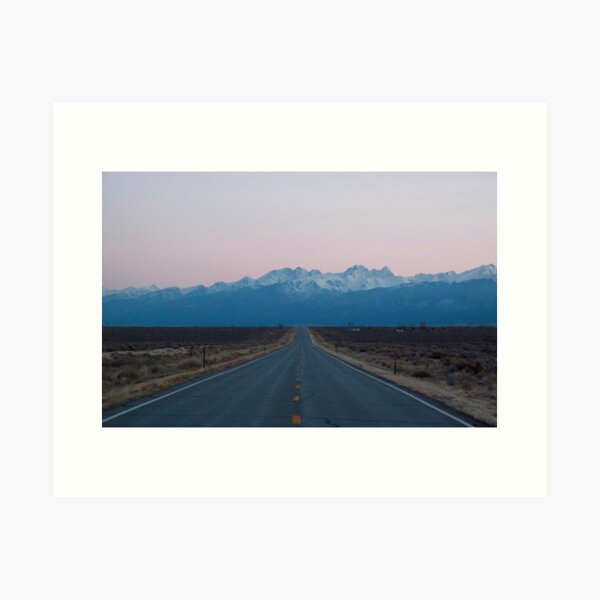 Morning Drive Art Print