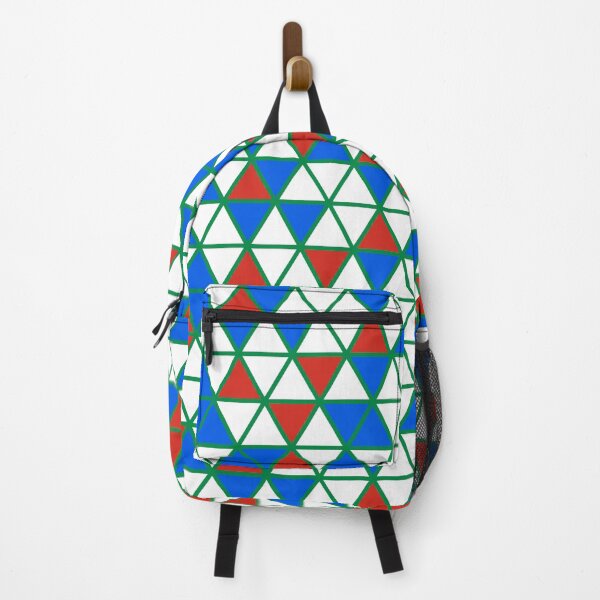 Item preview, Multicolor Triangles Pattern designed and sold by Patternliss.
