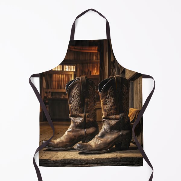 Item preview, Cowboy Boots in Barn 01 designed and sold by Elisabeth Lucas.