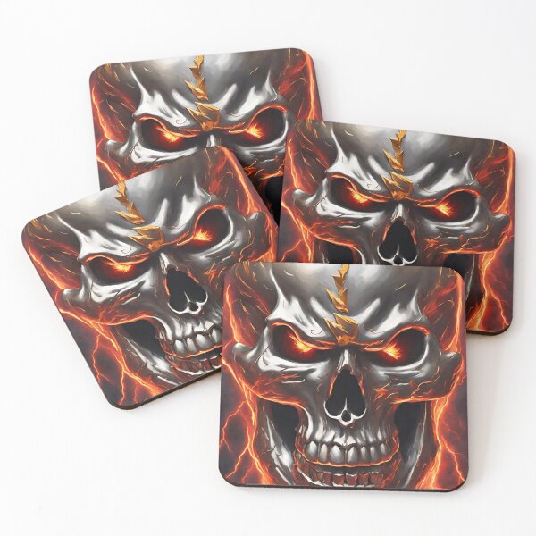 Item preview, Metal Rage Skull designed and sold by Mark Cannon.