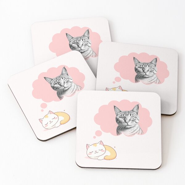Item preview, Dreaming Cat. When I Grow Up.  designed and sold by ArmonyforSouls.
