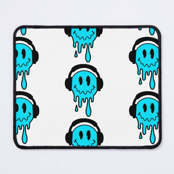 Item preview, Happy face with headphones designed and sold by Celestejl.