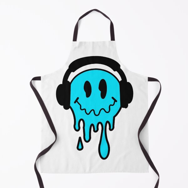 Item preview, Happy face with headphones designed and sold by Celestejl.